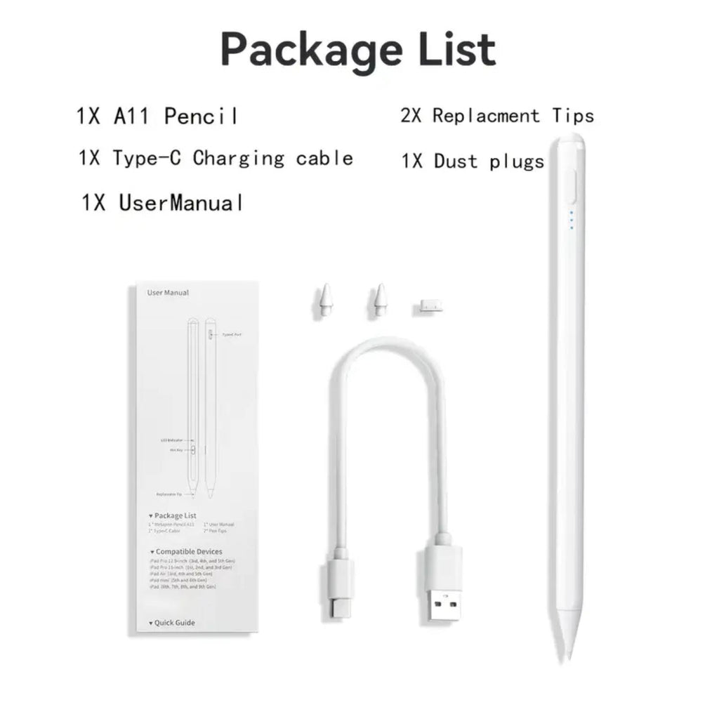 Universal Stylus Pen for iPhone, Android, Windows and iPad - Active Stylus for iPad