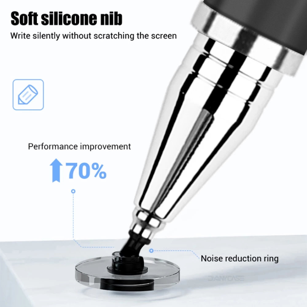 Universal 2-in-1 Stylus Pen | Touchscreen Drawing & Writing Pencil for All Mobile & Tablet Devices